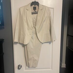 The Limited Women’s Contemporary Beige Suit Set